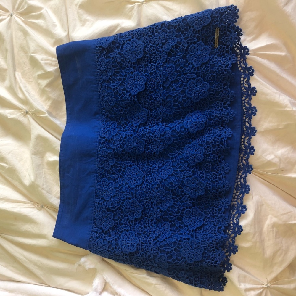 Abercrombie royal blue skirt
